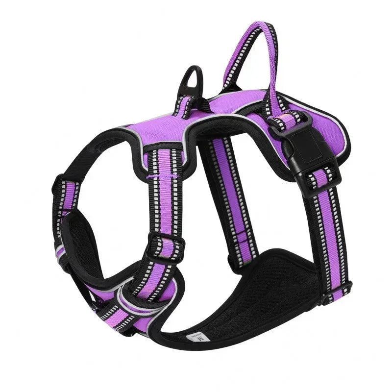 Adjustable Reflective Dog Harness