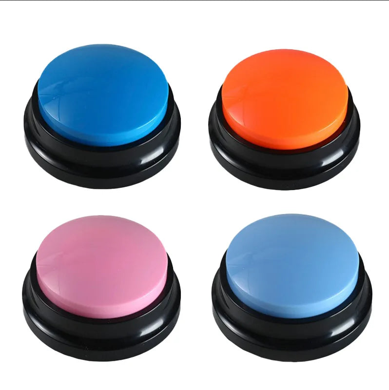 whisker cove pet training aid buttons in 4 colours