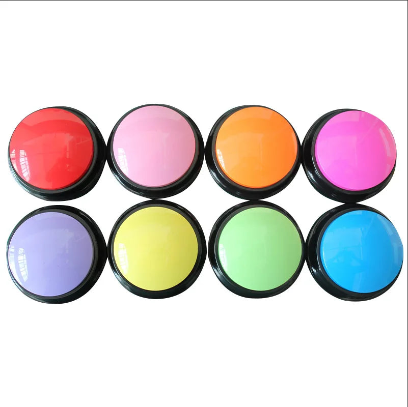 whisker cove pet training aid buttons in 8 colours